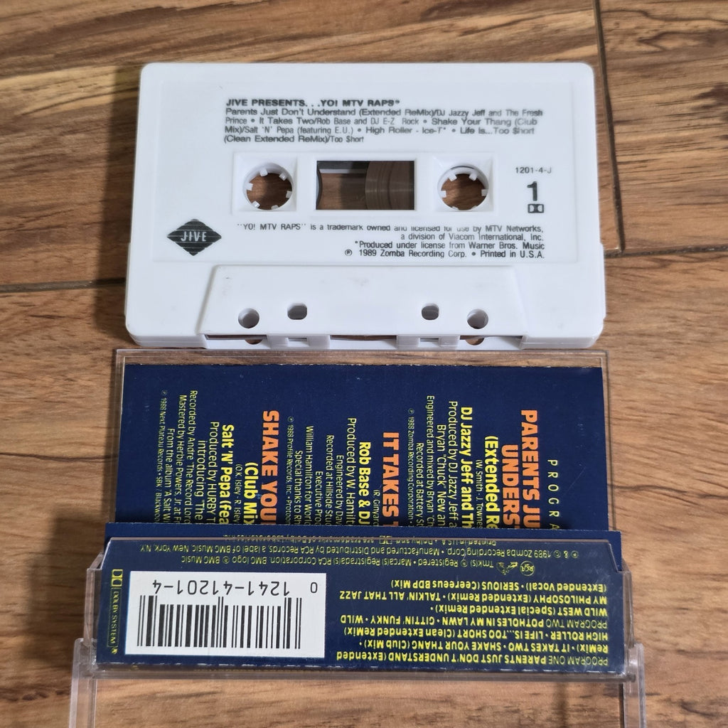 Yo! MTV Raps Vol. 1 Cassette Compilation 1989 Hip Hop
