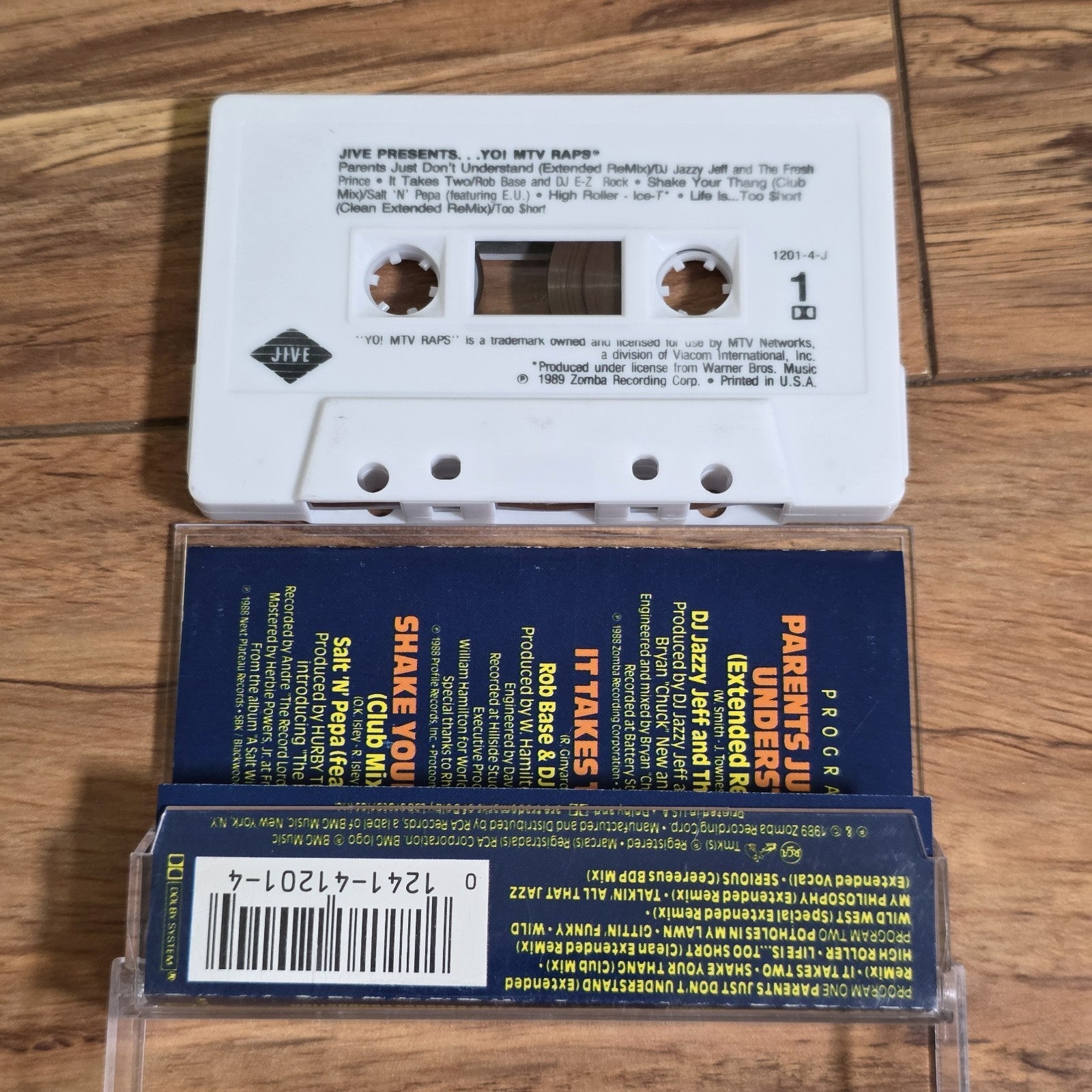Yo! MTV Raps Vol. 1 Cassette Compilation 1989 Hip Hop