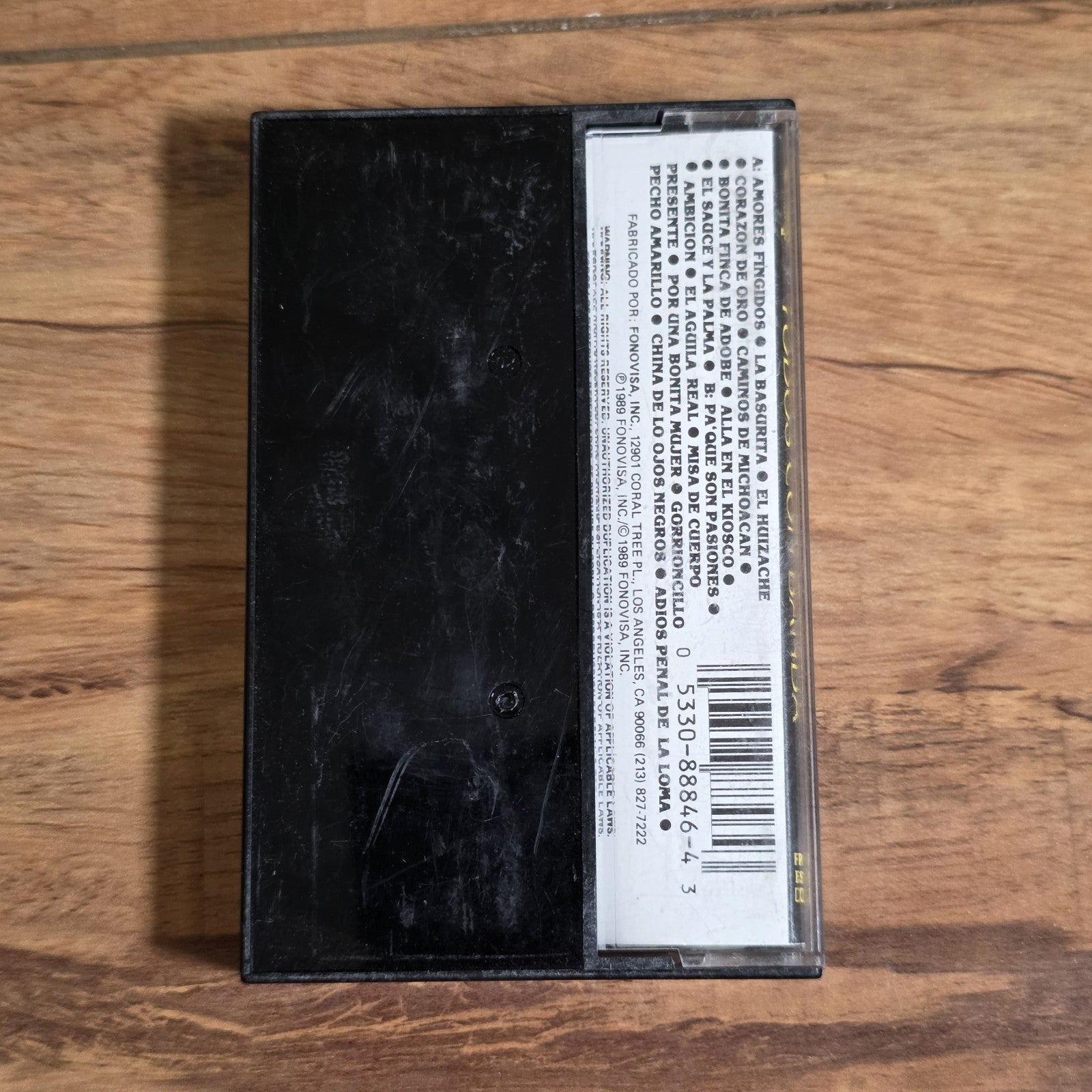 16 Grandes Todos Con Banda Cassette Compilation 1989 Regional Mexican