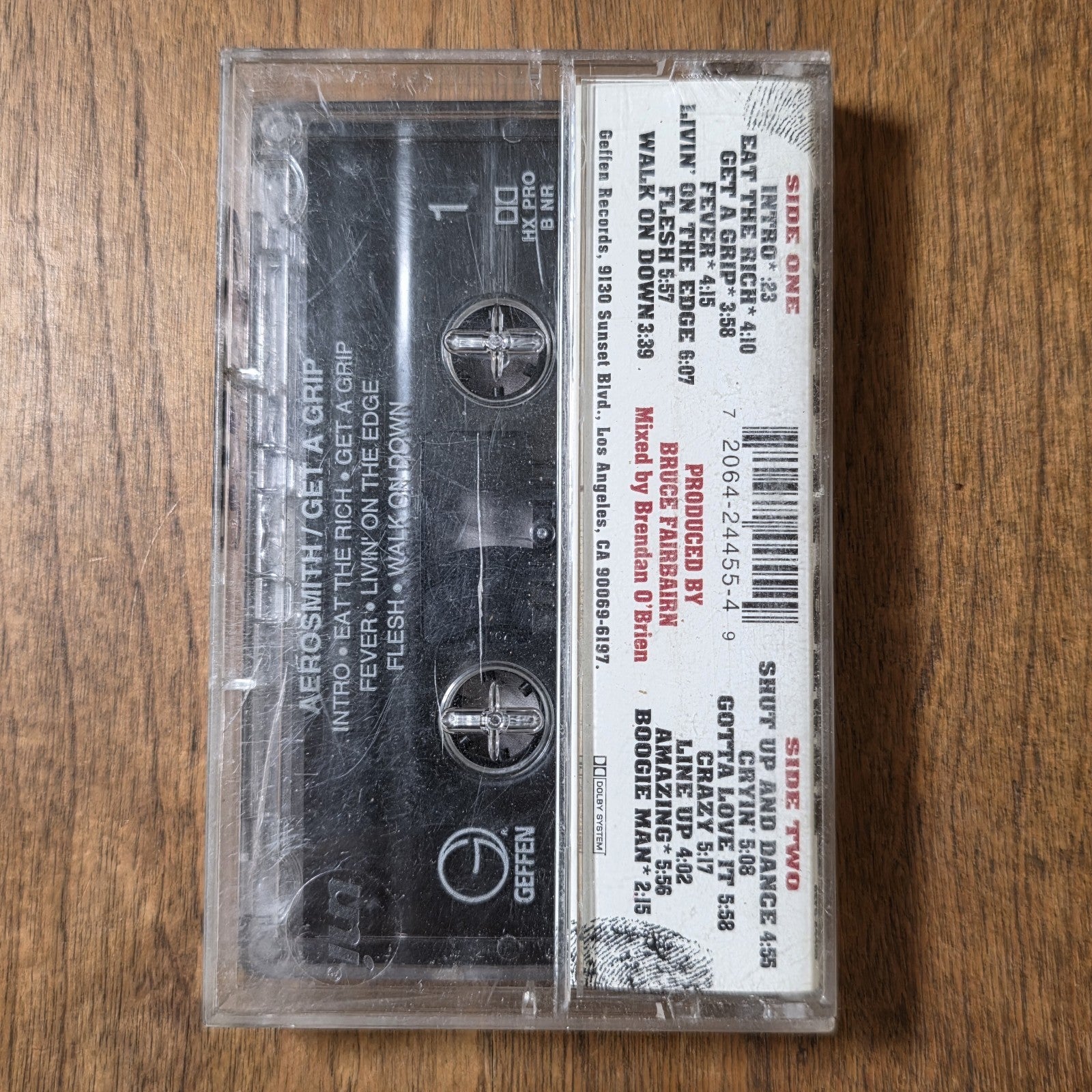 Aerosmith - Get a Grip Cassette Album 1993 Hard Rock