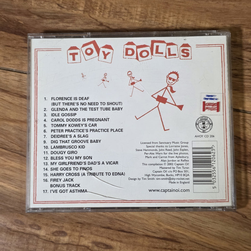 The Toy Dolls - Ten Years Of Toys CD Compilation 1989 Punk Rock