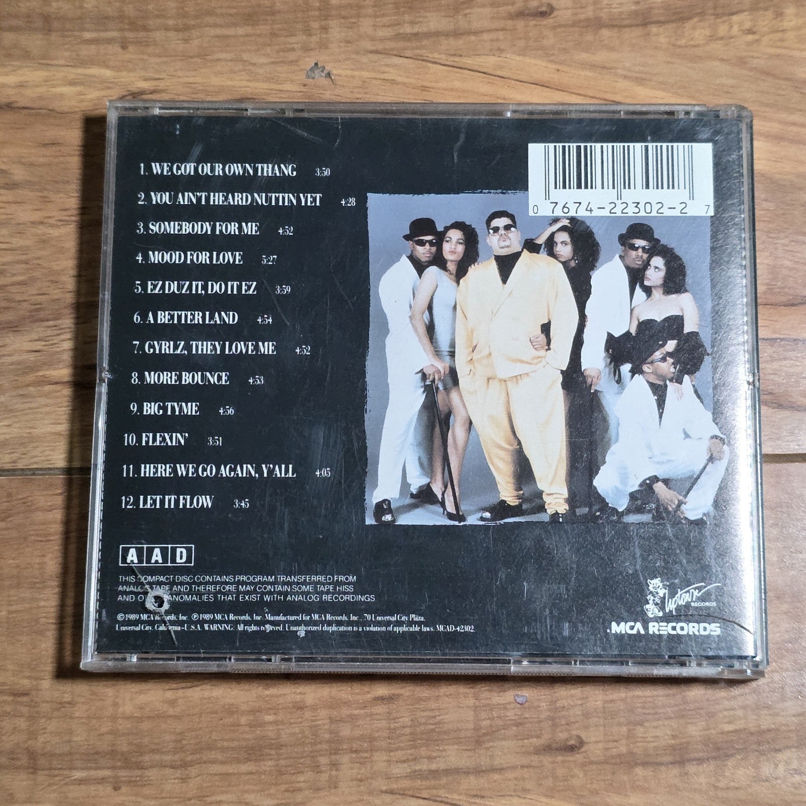Heavy D & the Boyz - Big Tyme CD Album 1989 Hip Hop