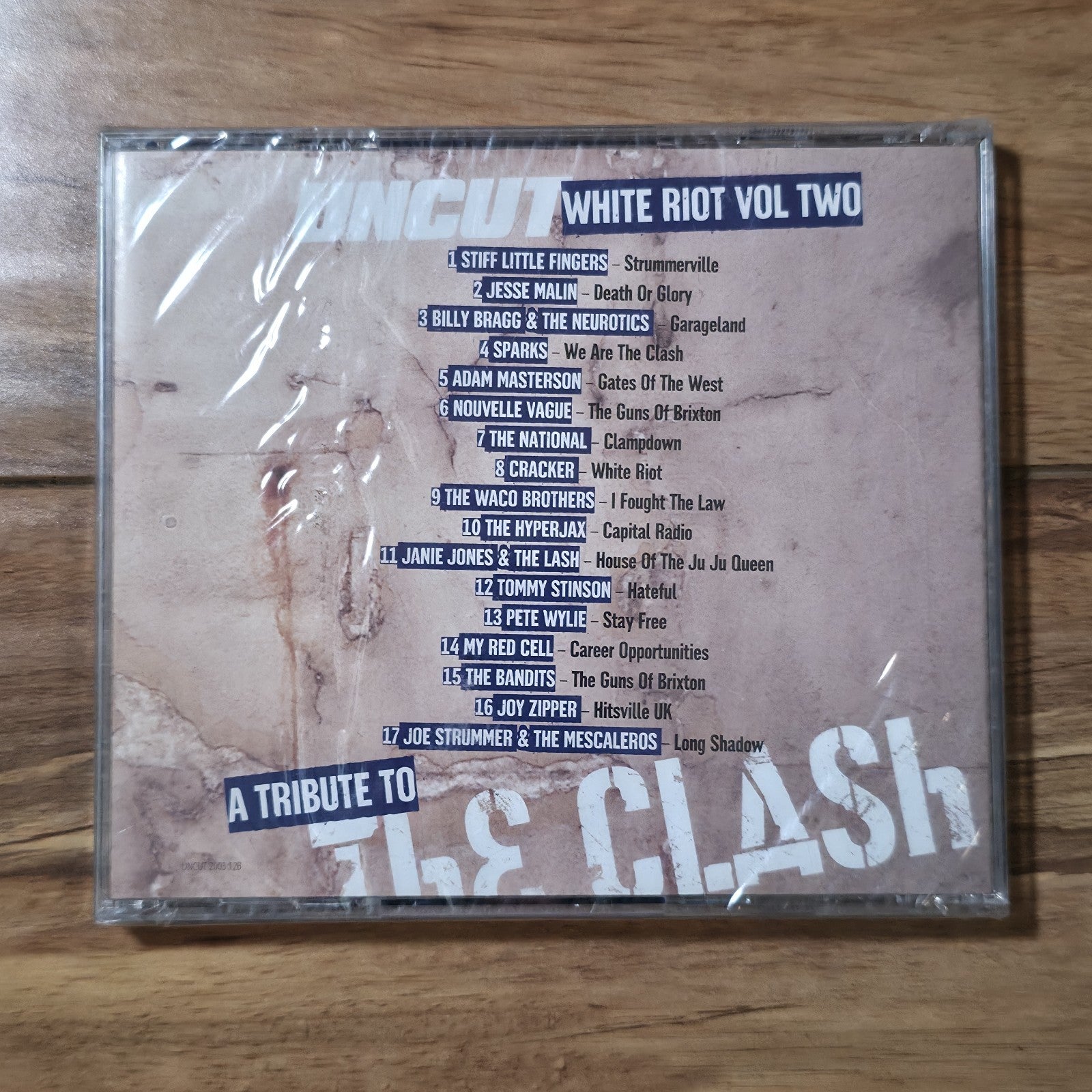 White Riot Vol Two (A Tribute to The Clash) CD Compilation 2003 New Sealed
