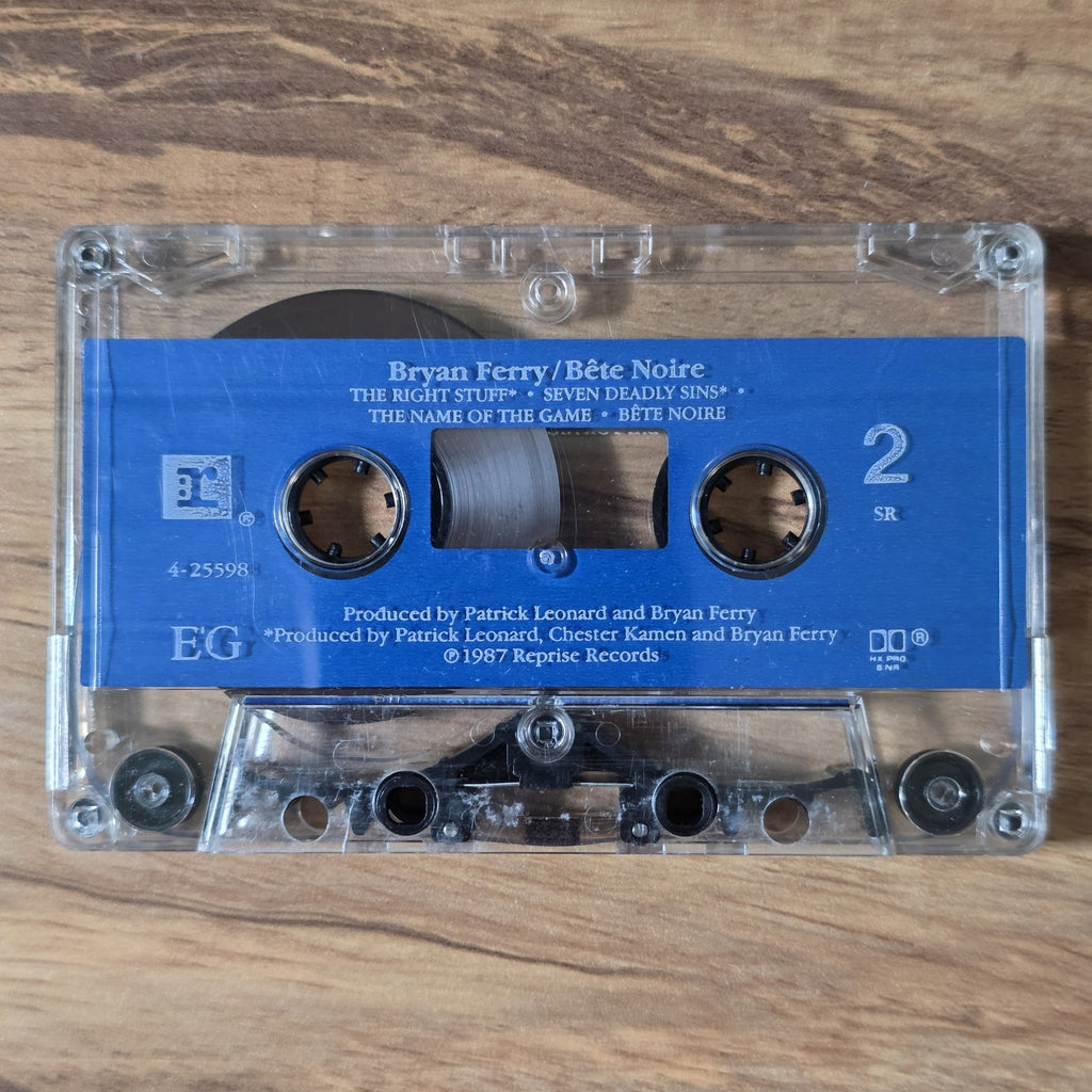 Bryan Ferry - Bete Noire Cassette Tape Virgin 1987 New Wave Art Pop Broken Case