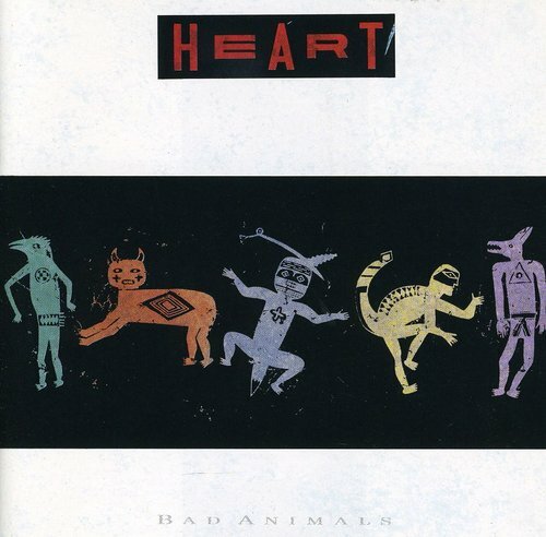Heart - Bad Animals CD Album 1987 Hard Rock Pop Rock