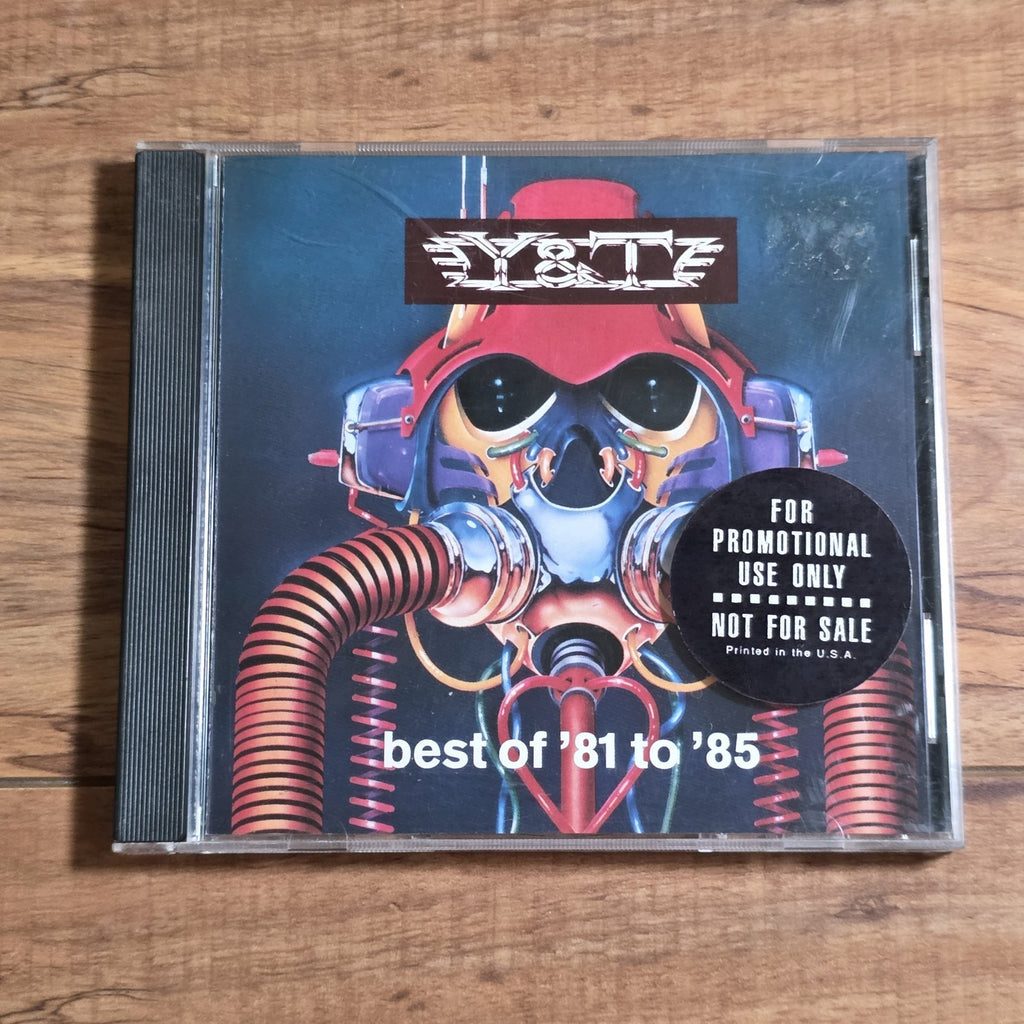 Y&T - Best Of 1981-1985 CD Compilation 1990 Hard Rock Heavy Metal