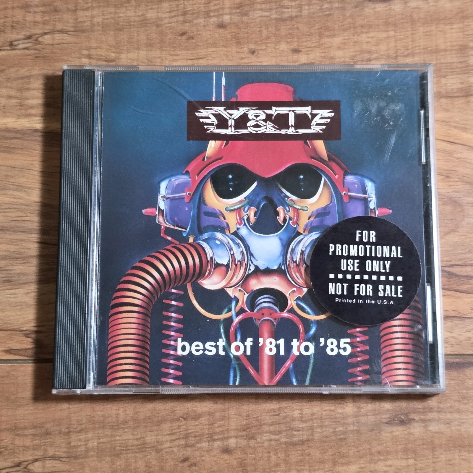 Y&T - Best Of 1981-1985 CD Compilation 1990 Hard Rock Heavy Metal