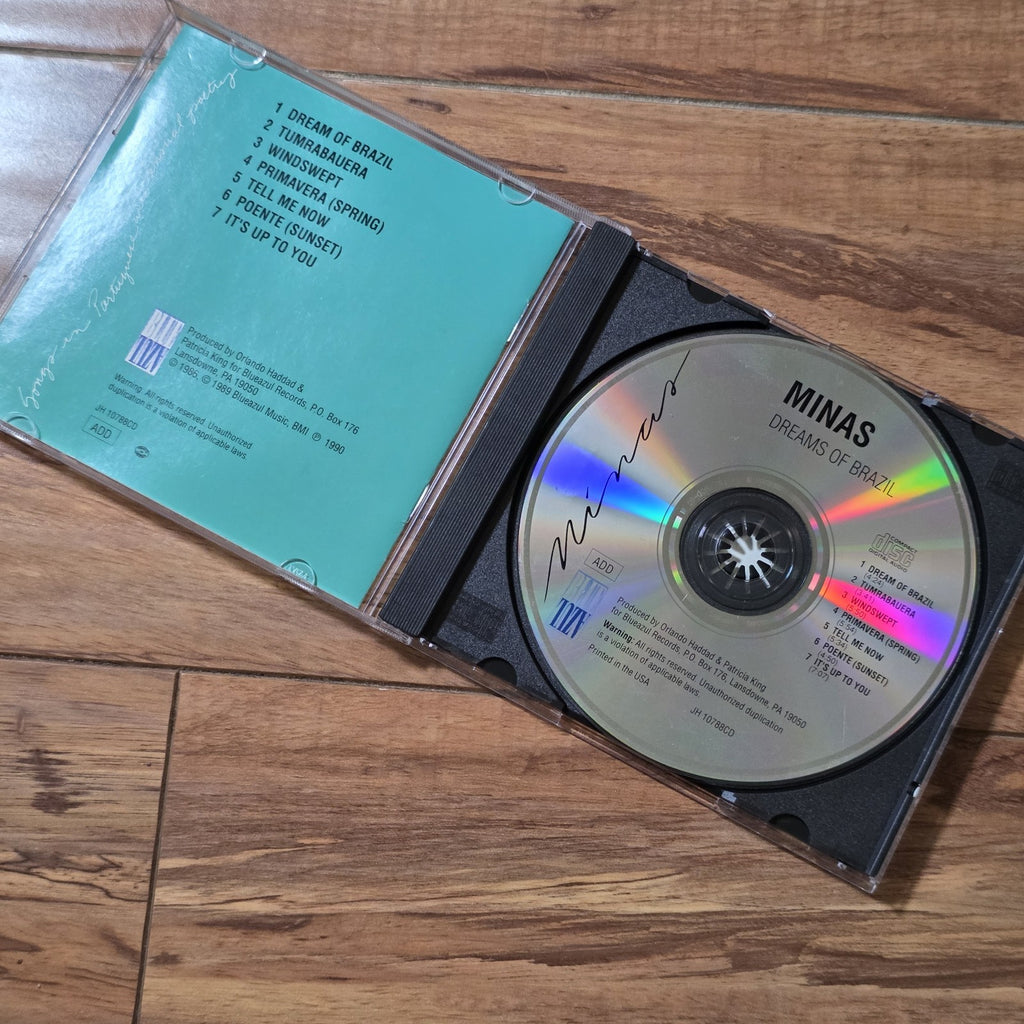 Minas - Dreams Of Brazil CD Album 1993 World Jazz