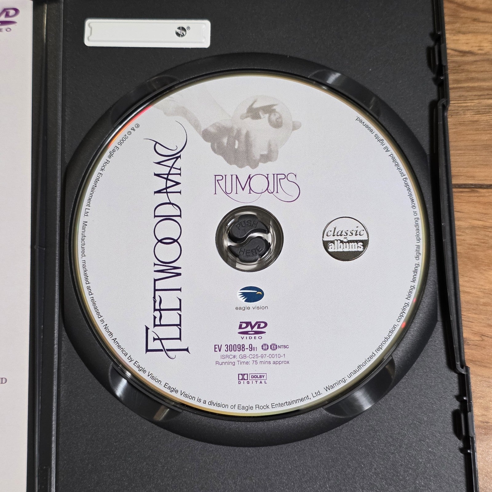 Fleetwood Mac - Classic Albums: Rumours DVD Documentary 1997 Rock HTF