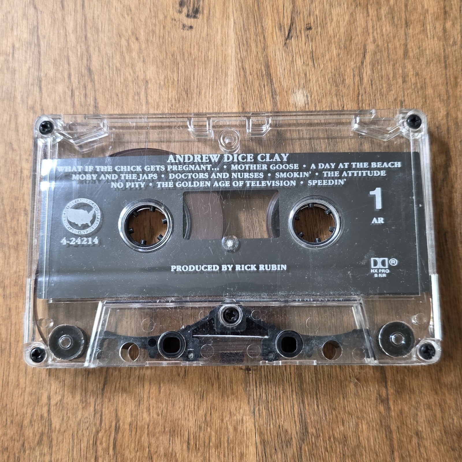 Andrew Dice Clay - Andrew Dice Clay Cassette Album 1989 Comedy