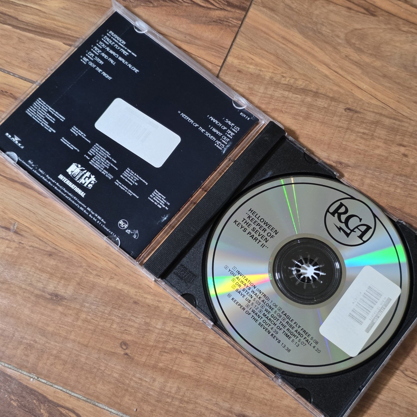 Helloween - Keeper of the Seven Keys Part 2 CD 1988 Power Metal Rare HTF