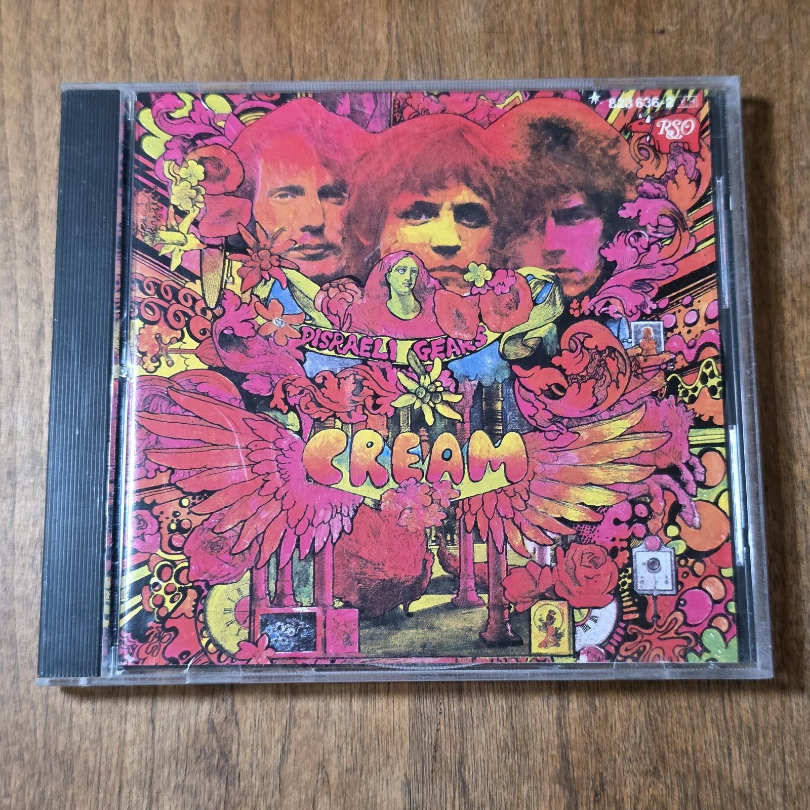 Cream - Disraeli Gears CD Album 1987 Psych Rock West Germany Press HTF