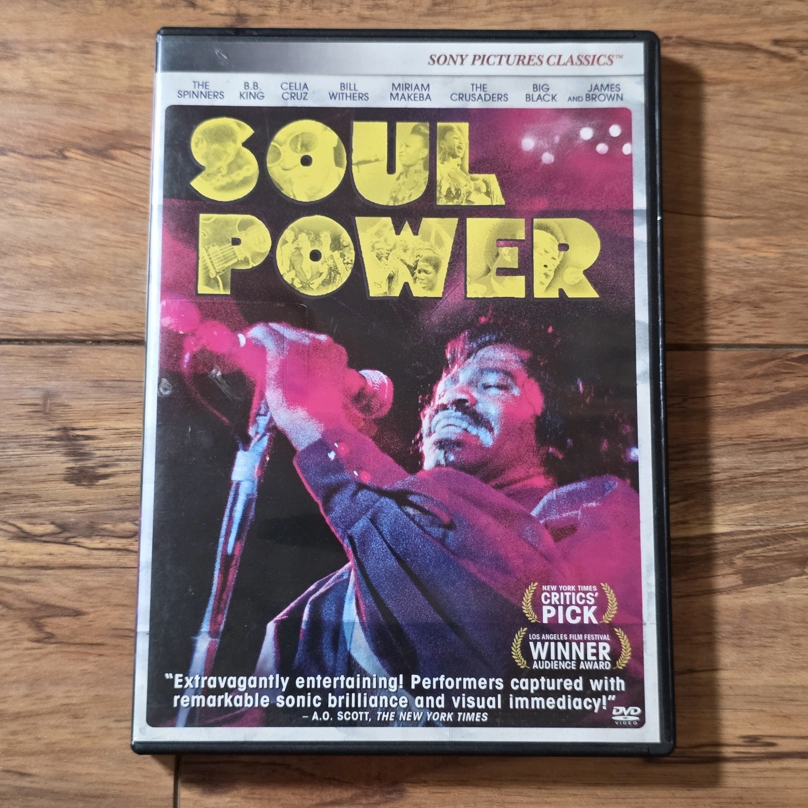 Soul Power DVD 2009 Documentary Spinners BB King James Brown Crusaders