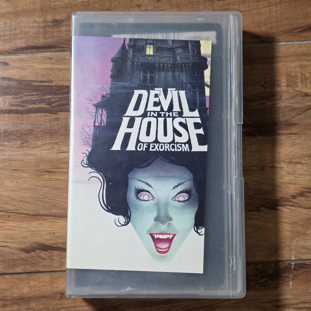 The Devil in the House of Exorcism VHS 1978 Horror 1st Release Cut Box Rare HTF