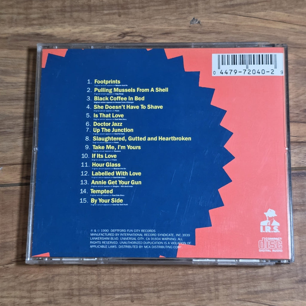 Squeeze - A Round And A Bout CD Live Album 1990 New Wave