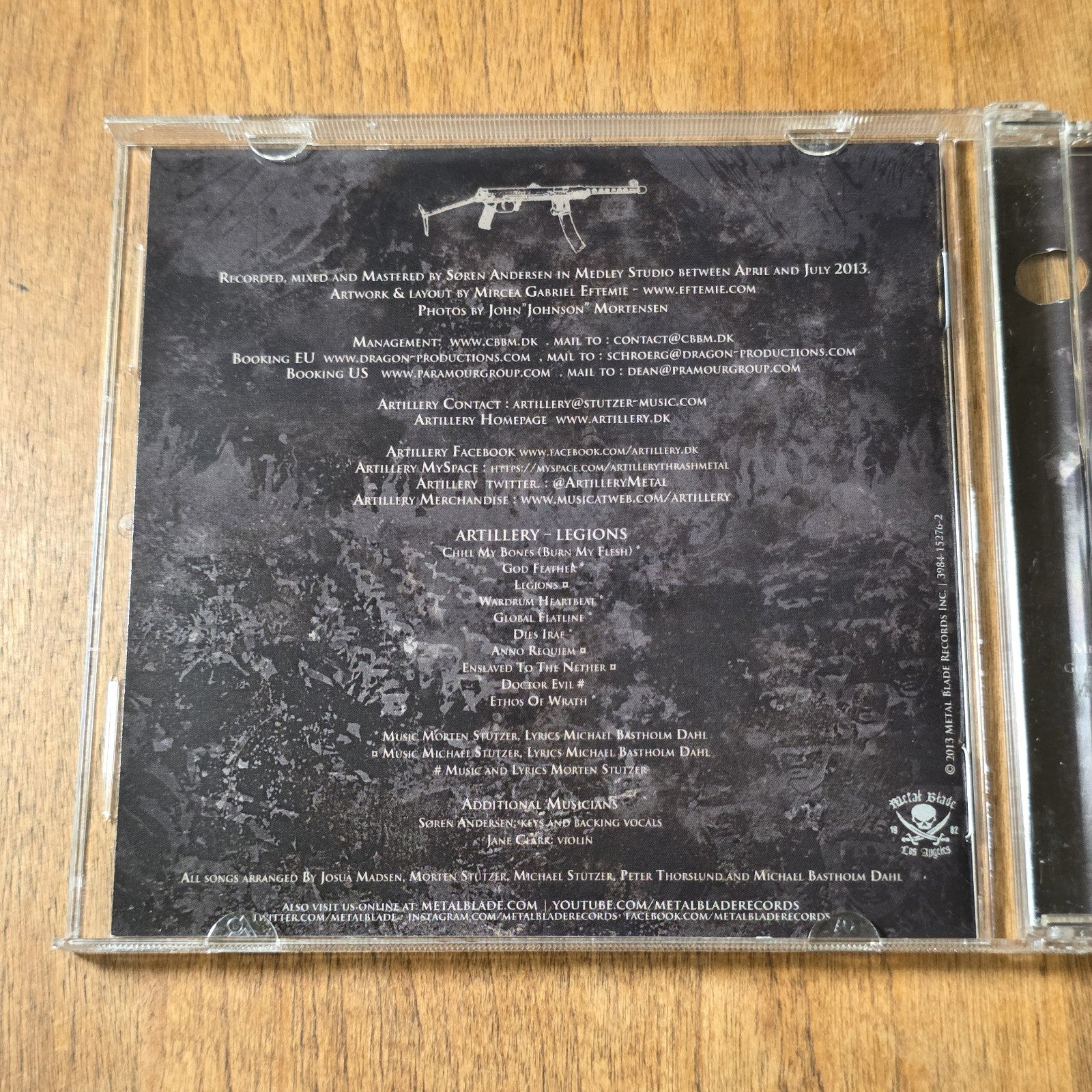 Artillery - Legions CD Album 2013 Thrash Metal HTF