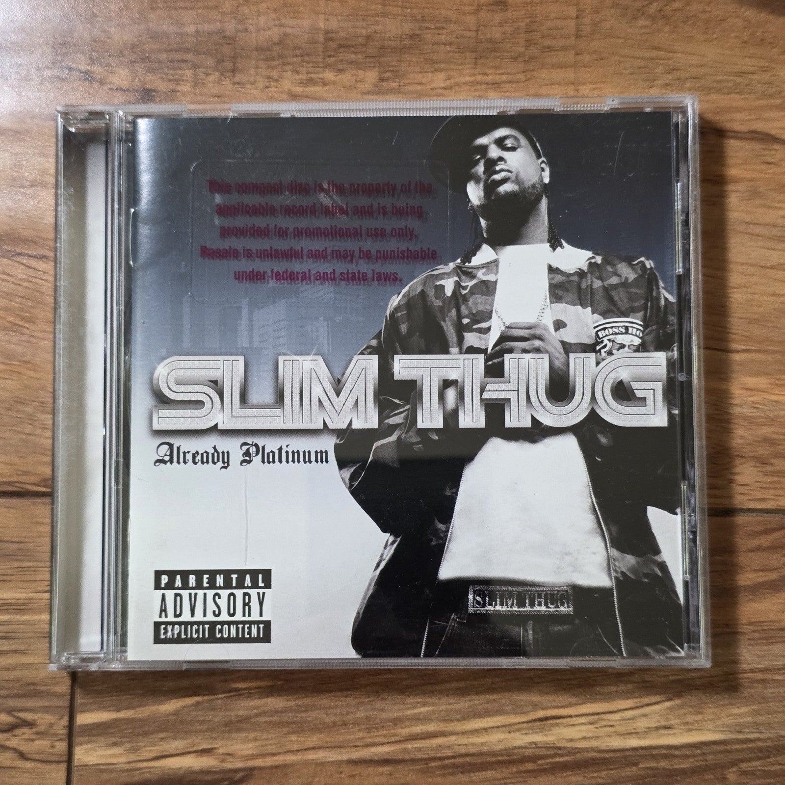Slim Thug - Already Platinum CD Album 2005 Hip Hop Rap