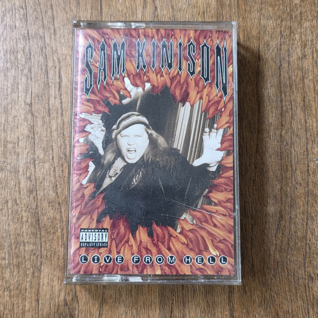 Sam Kinison - Live from Hell Cassette Live Album 1993 Comedy
