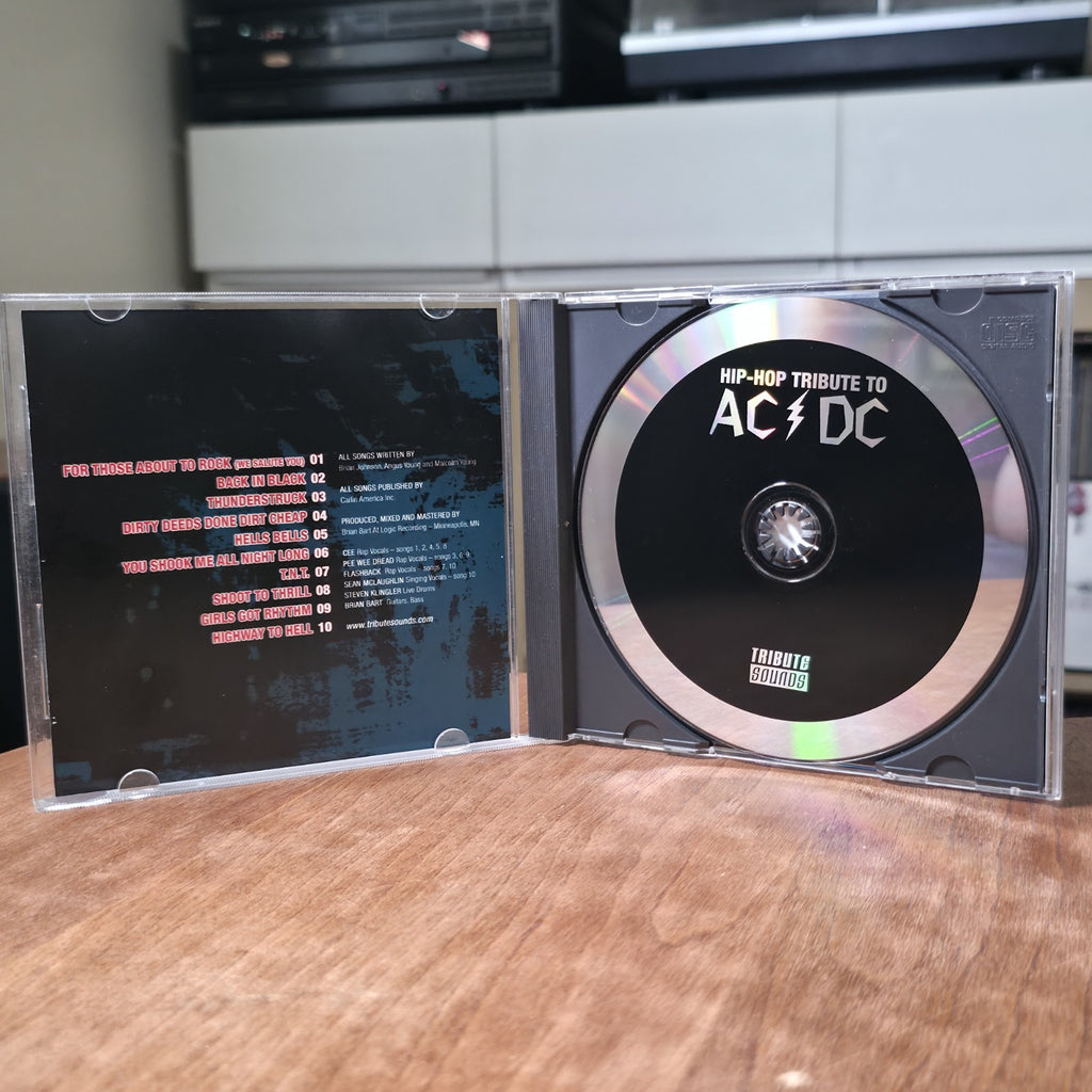 Various Artists - Hip-Hop Tribute to AC/DC Ultimate Mash-Up CD Album Rock Rap