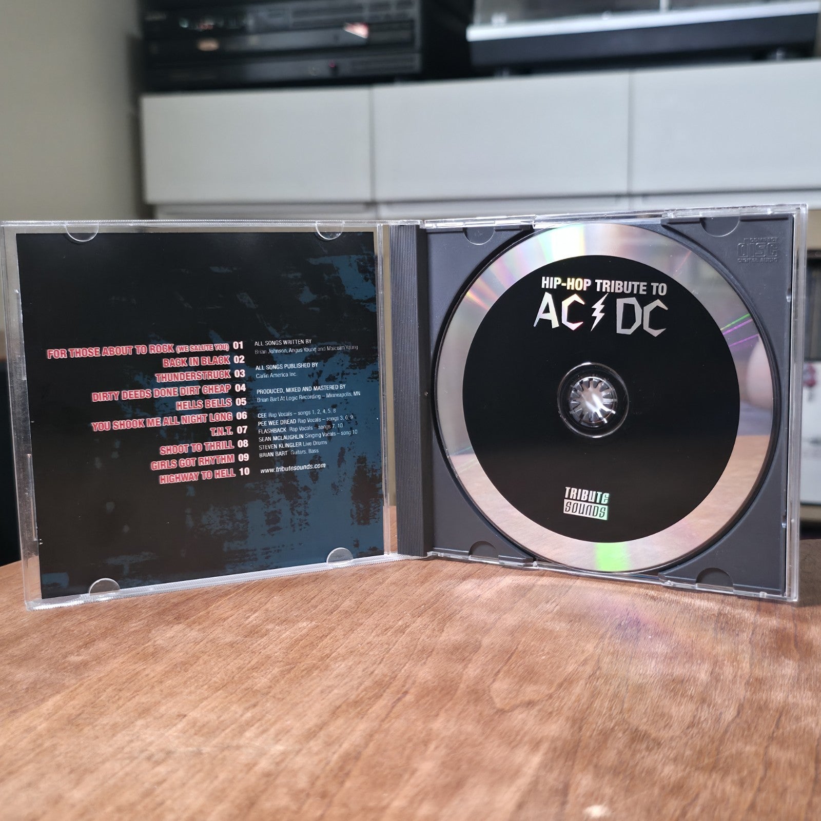 Various Artists - Hip-Hop Tribute to AC/DC Ultimate Mash-Up CD Album Rock Rap