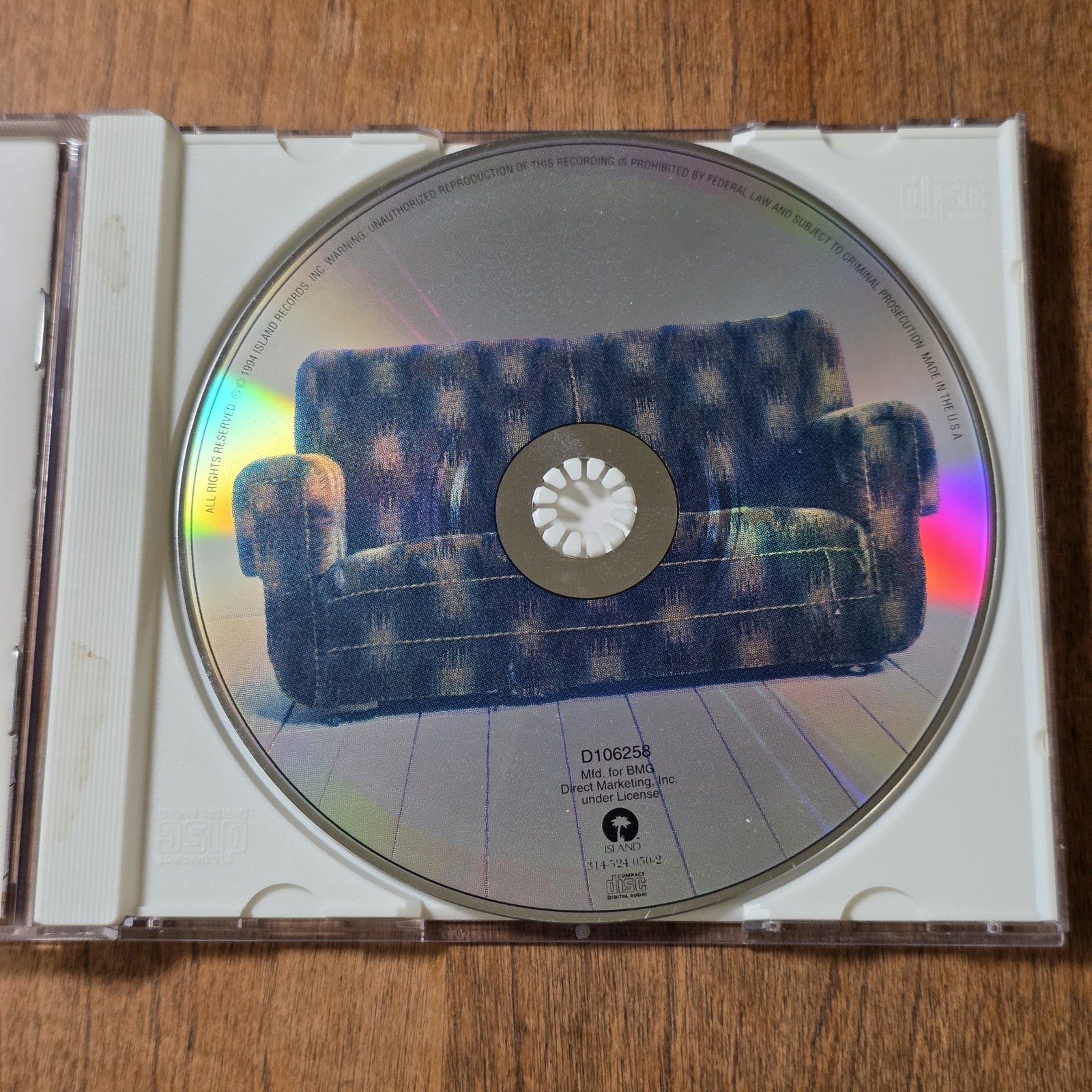 The Cranberries - No Need to Argue CD Album 1994 Alternative Rock
