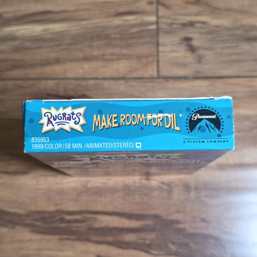 Rugrats Make Room For Dil VHS 1998 Nickelodeon Cartoon