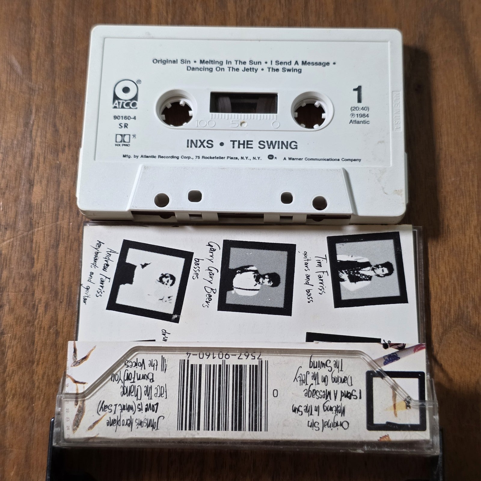 INXS - The Swing Cassette Album 1984 New Wave