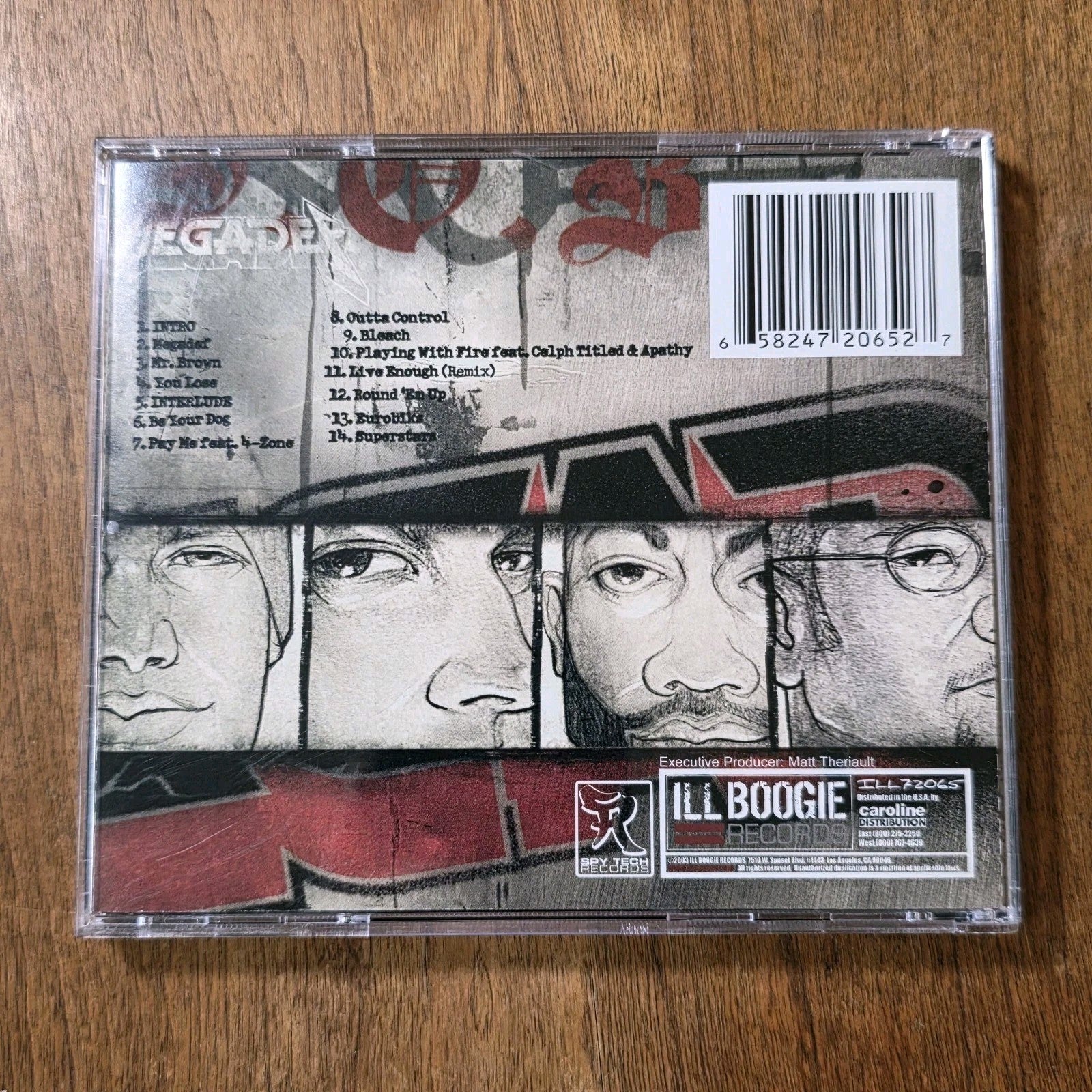Styles of Beyond - Megadef CD Album 2003 Hip Hop Rare HTF