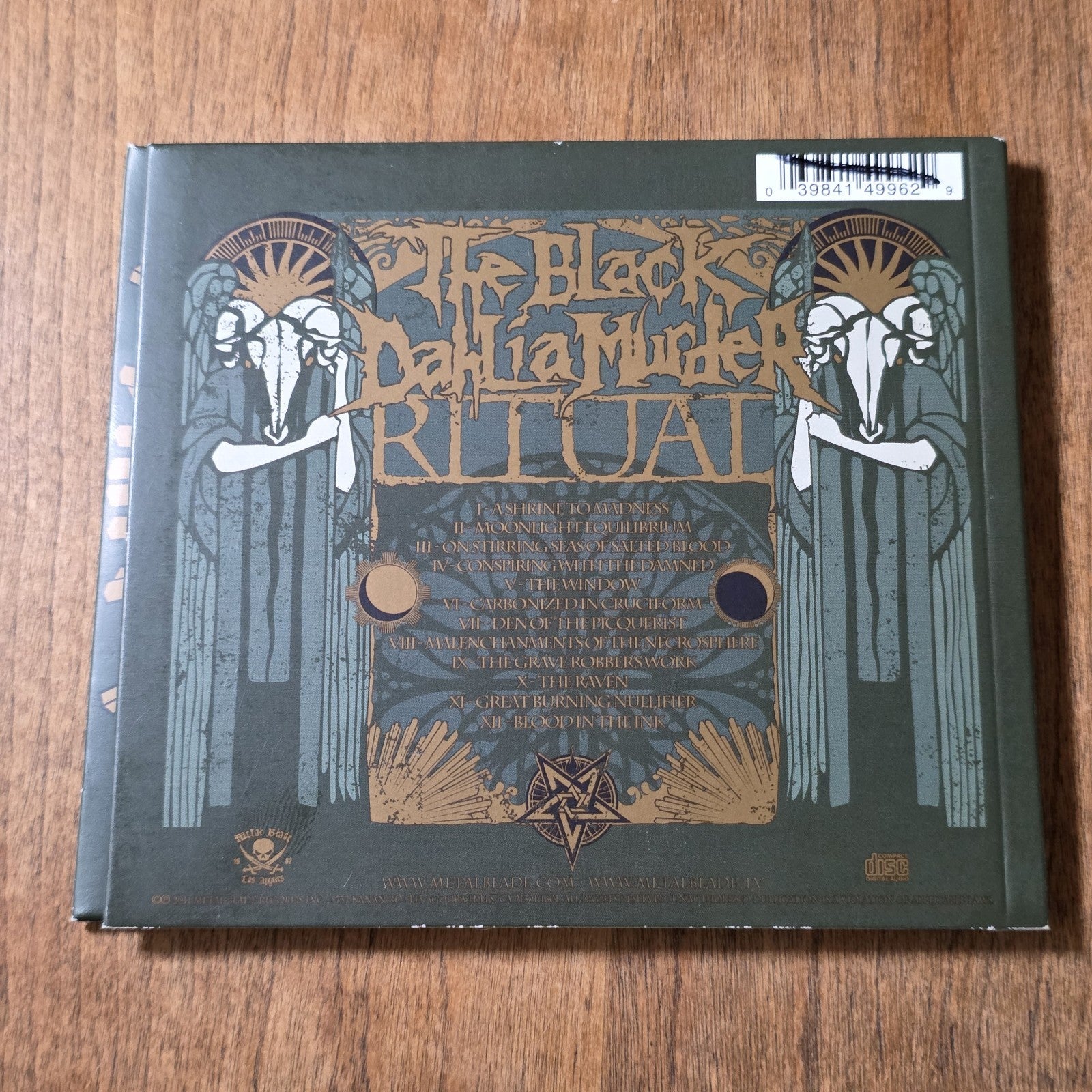 The Black Dahlia Murder - Ritual CD Album 2011 Melodic Death Metal HTF