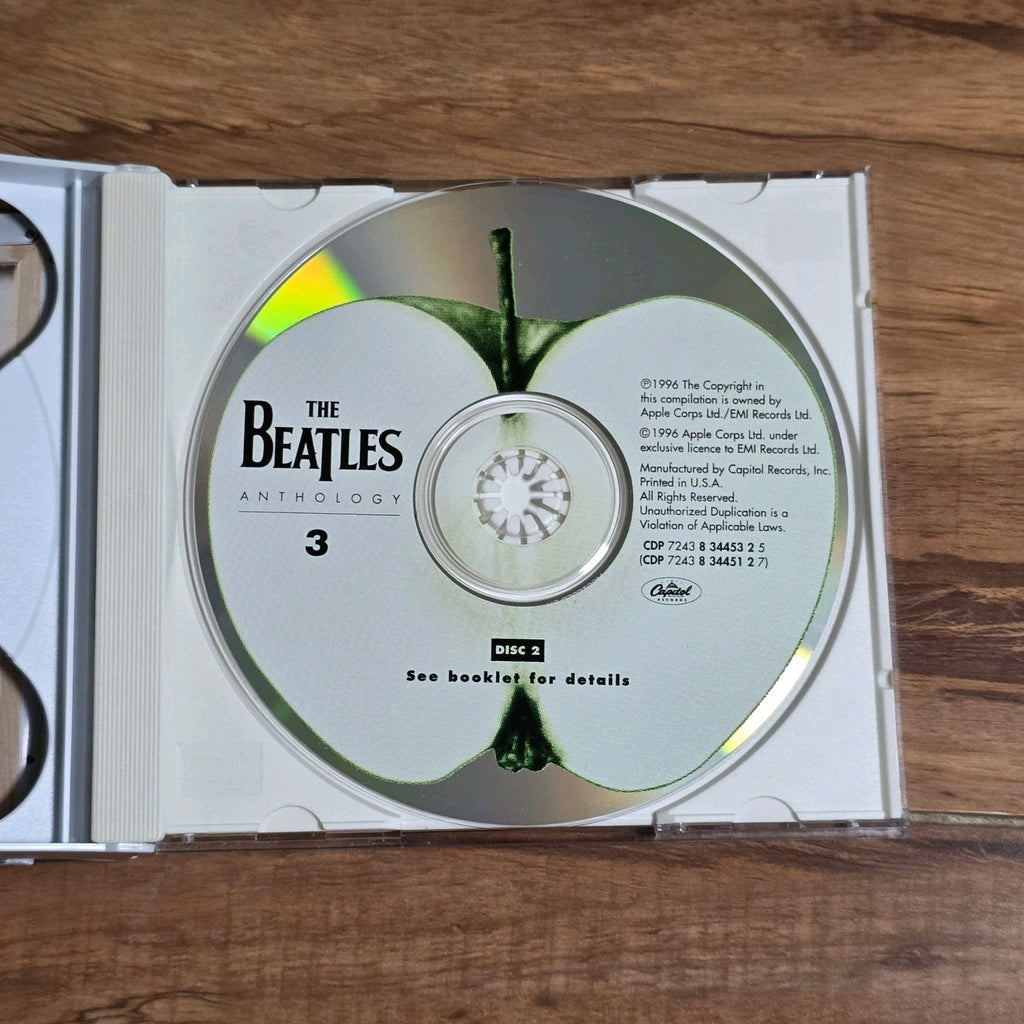 The Beatles - Anthology 3 CD Compilation 1996 Classic Rock 2-Disc