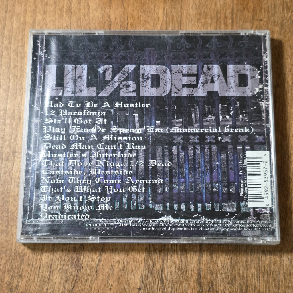 Lil 1/2 Dead - The Dead Has Arisen CD Album 1994 Hip Hop Rare HTF READ