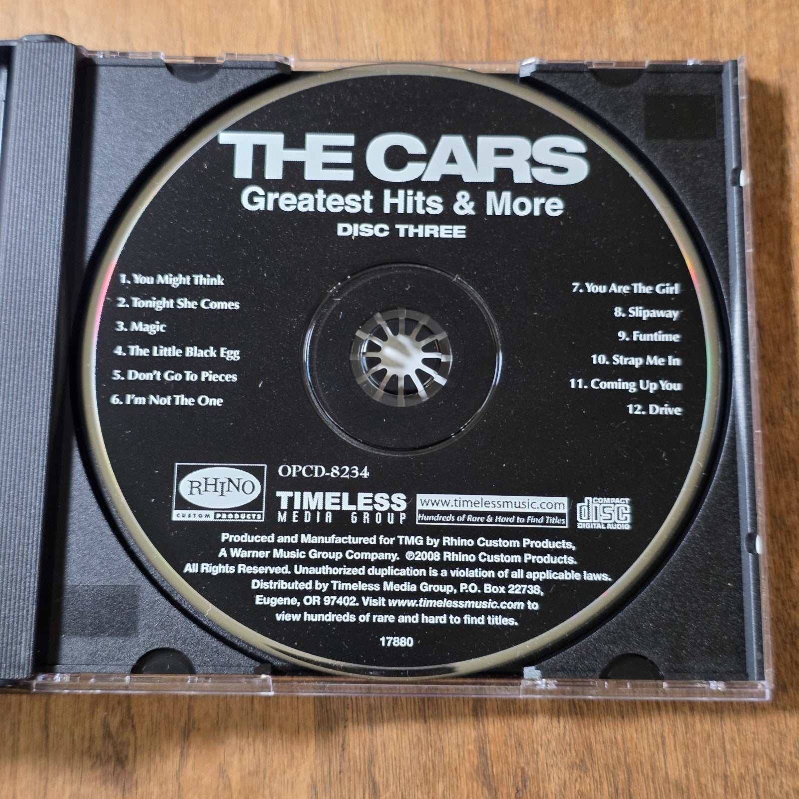The Cars - Greatest Hits & More CD Compilation 2008 Rock 3 Disc Rare HTF