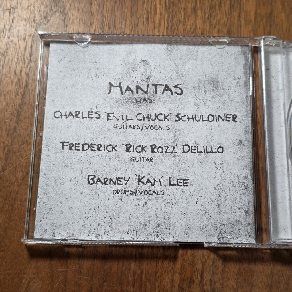 Mantas - Death By Metal CD Album 2012 Death Metal