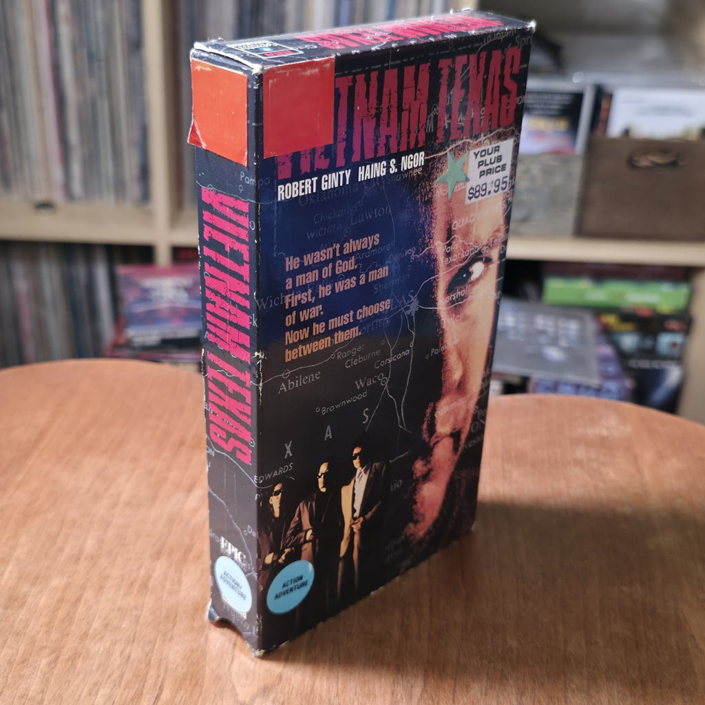 Vietnam Texas VHS 1990 Action Robert Ginty