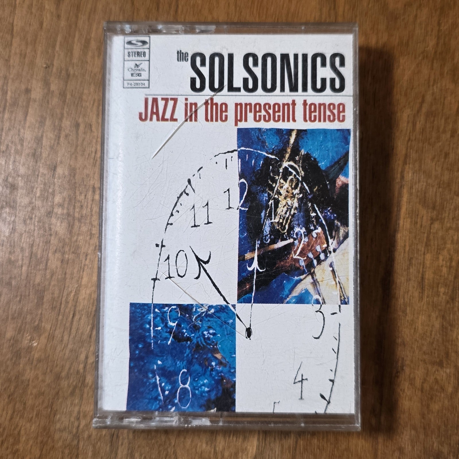 The Solsonics - Jazz In The Present Tense Album 1994 Jazz Hip Hop Cassette
