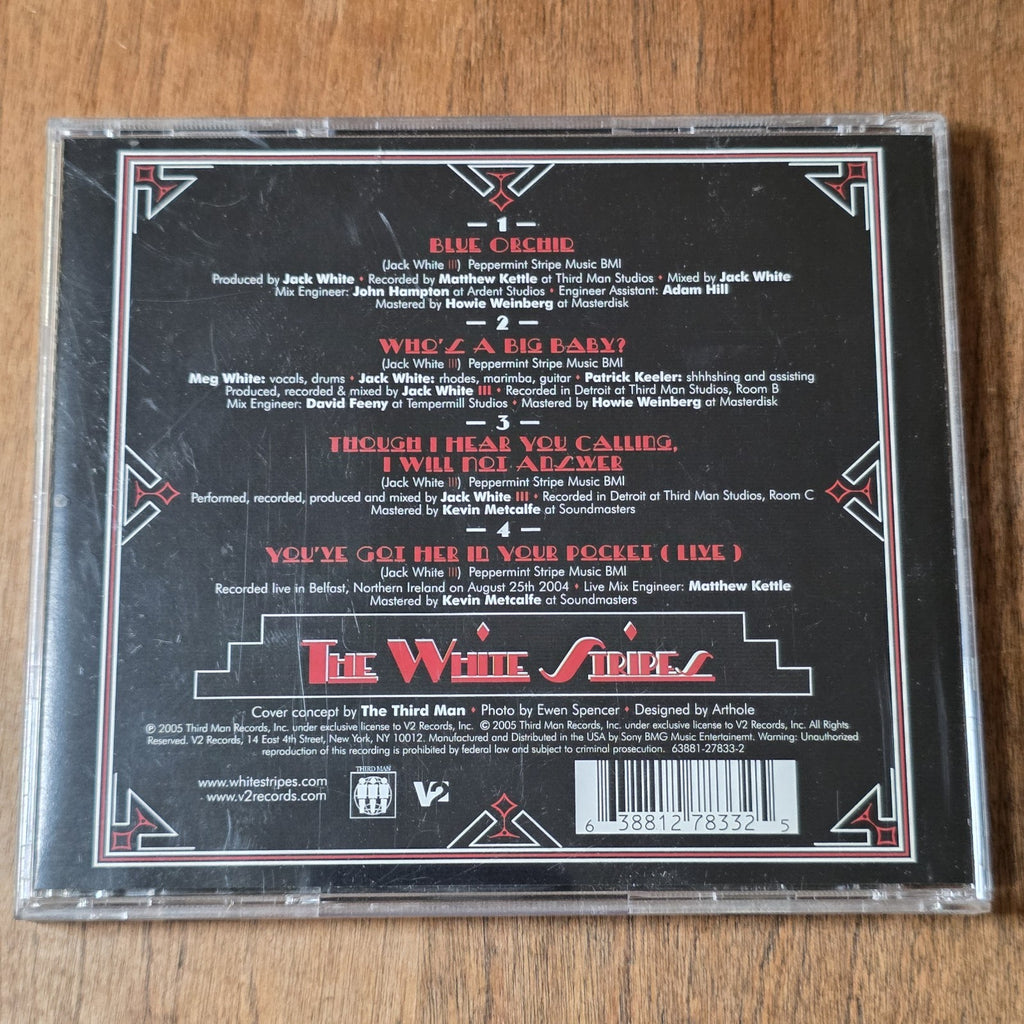 The White Stripes - Blue Orchid CD Single 2005 Rock