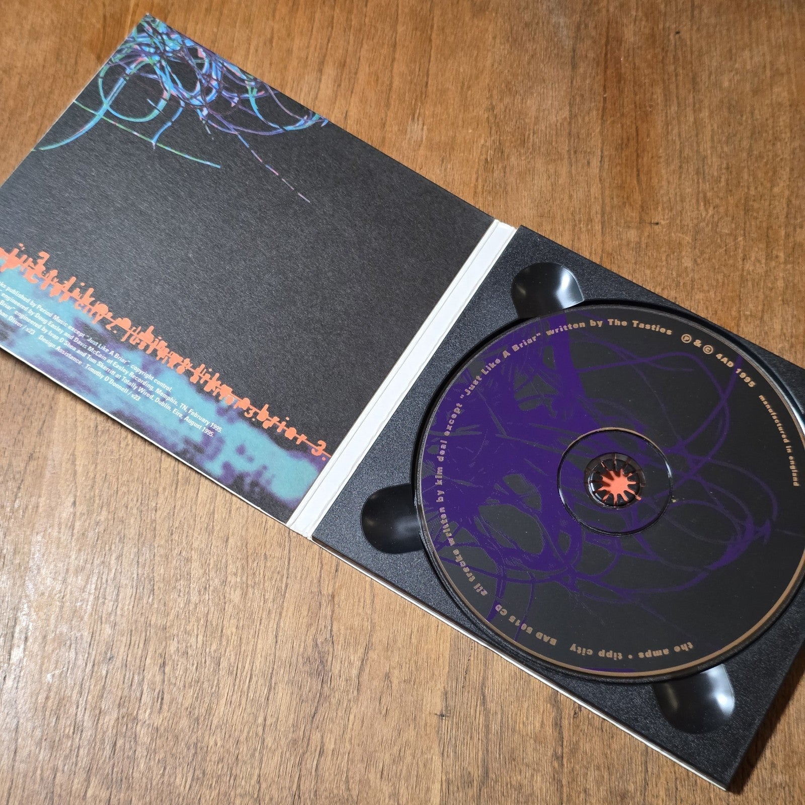 The Amps - Tipp City CD Single 1995 Indie Rock