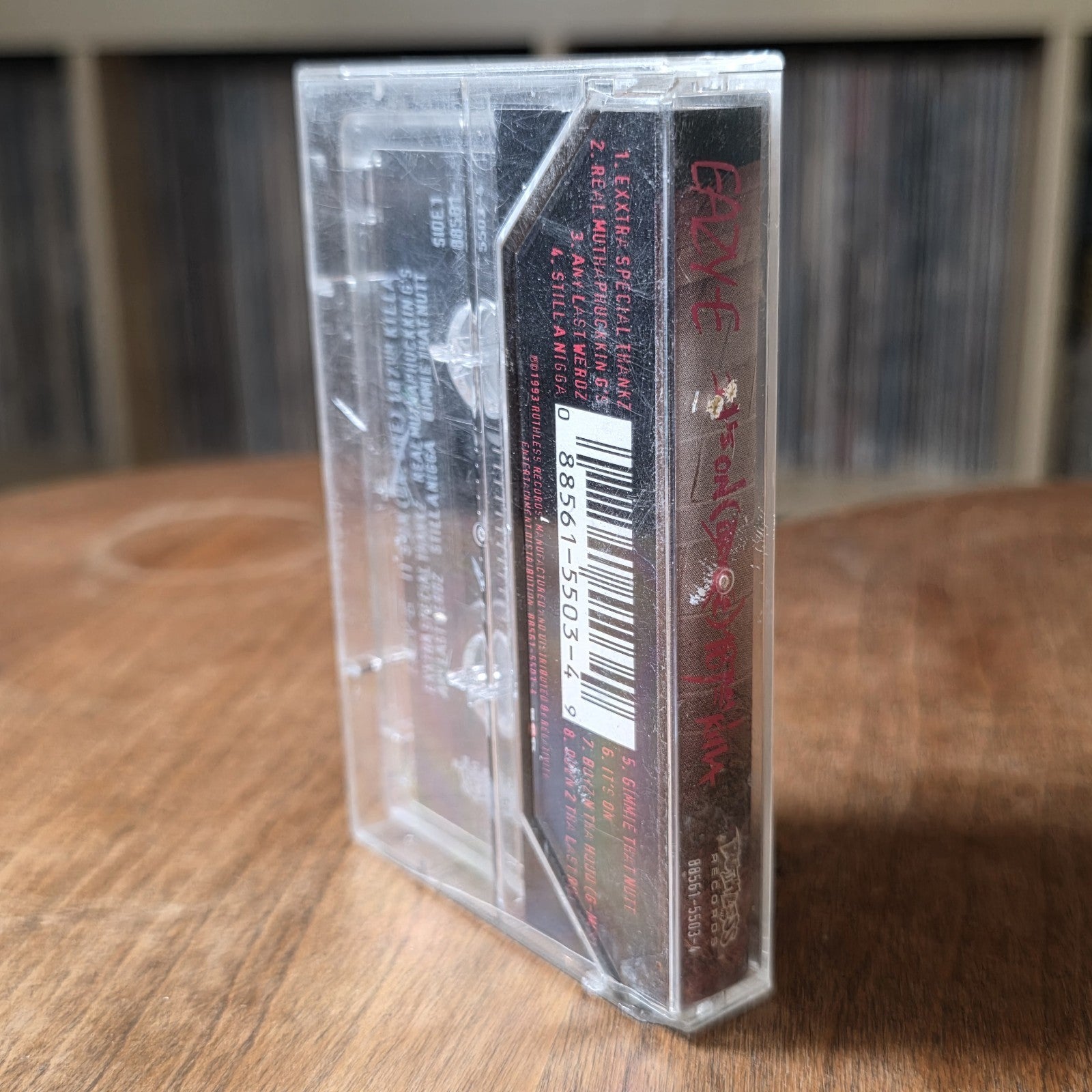 Eazy-E - It's On 187um Killa Cassette EP 1993 Hip Hop Rare HTF