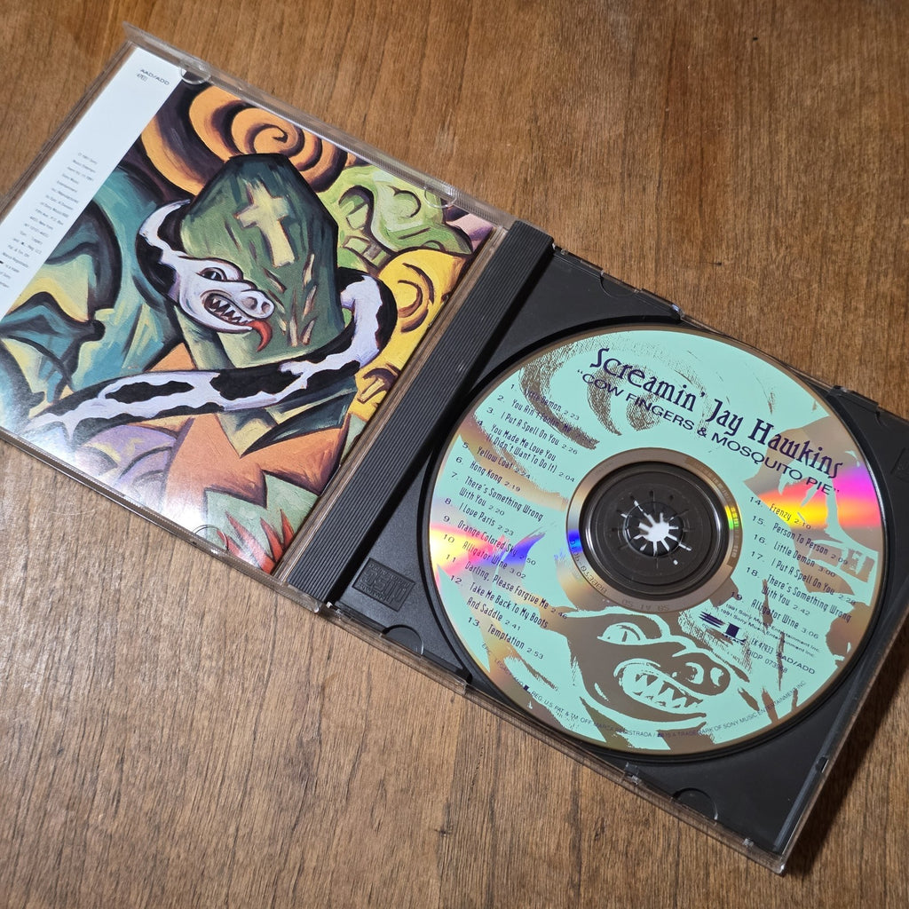 Screamin' Jay Hawkins - Cow Fingers & Mosquito Pie CD Album 1991 Blues Legacy