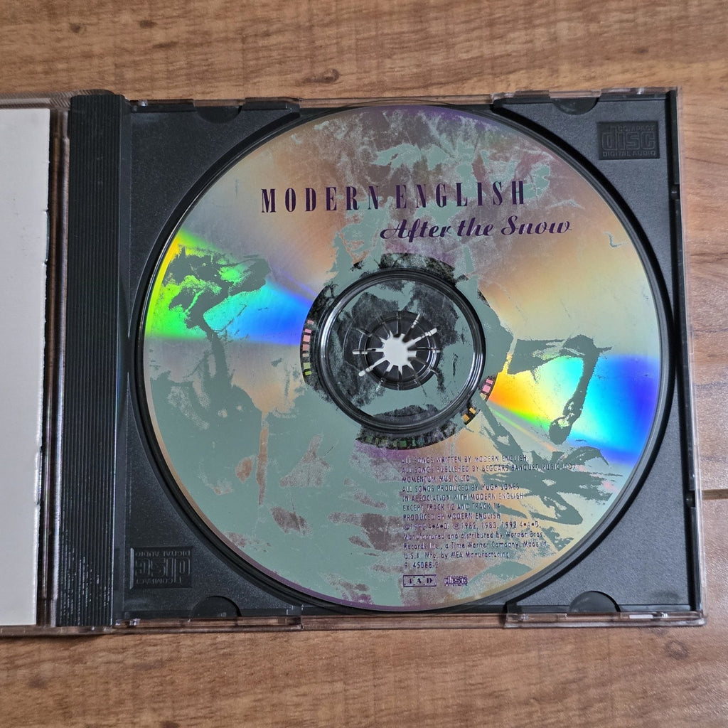 Modern English - After The Snow CD Album 1982 New Wave Bonus Tracks
