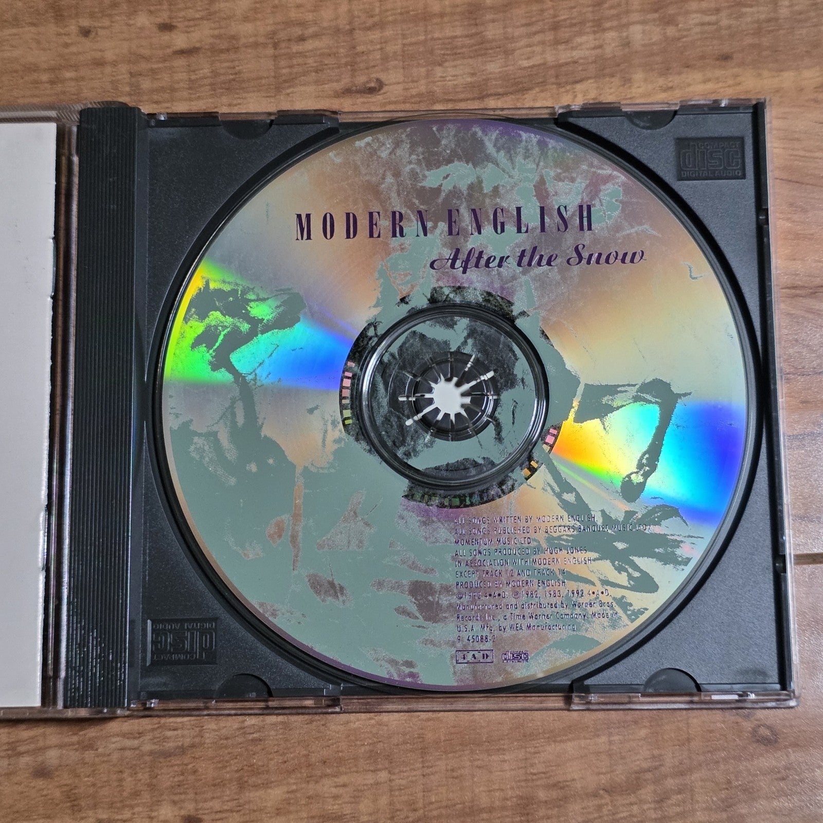 Modern English - After The Snow CD Album 1982 New Wave Bonus Tracks