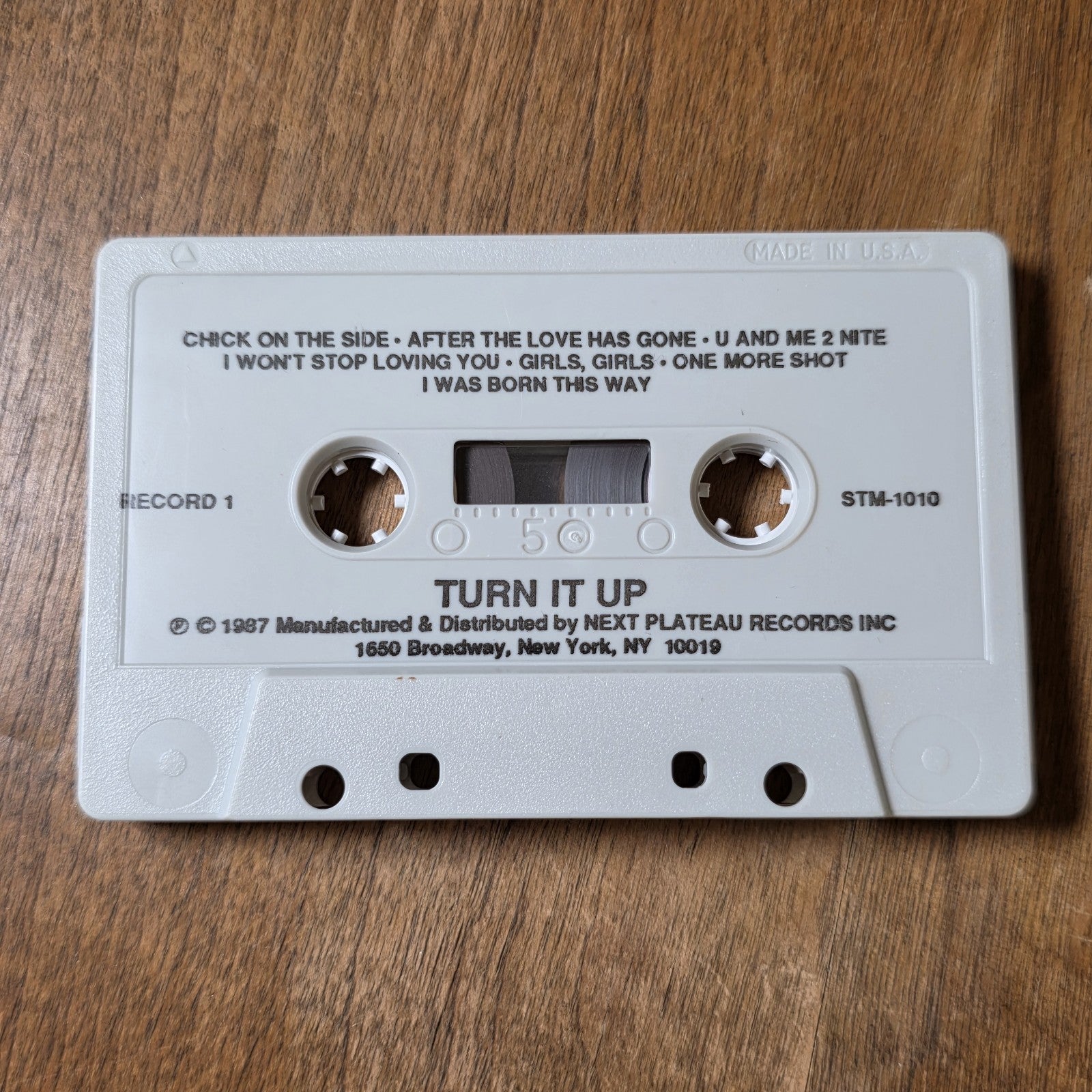 Turn It Up - Various Artists Comp Soul Funk Cassette Next Plateau Mixtape HTF