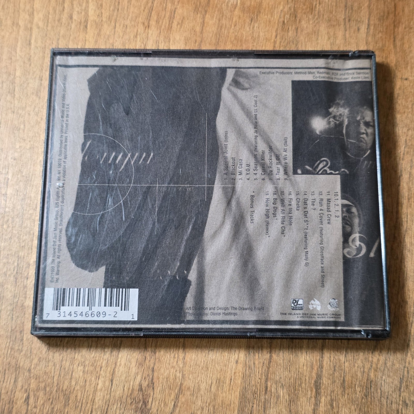 Method Man & Redman - Blackout! CD Album 1999 Hip Hop