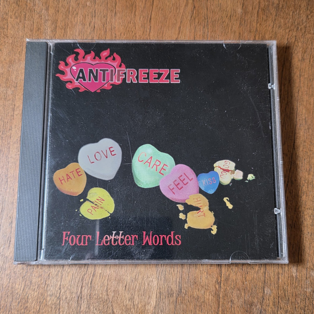 Antifreeze - Four Letter Words CD Album 2003 Pop Punk Kung Fu Records