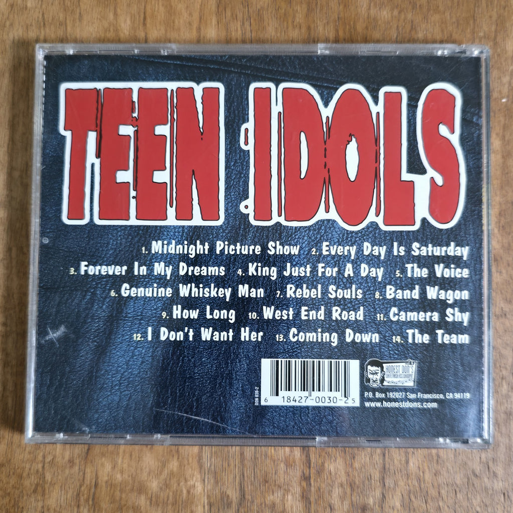 Teen Idols - Full Leather Jacket CD Album 2000 Punk Rare HTF