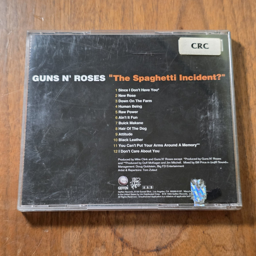 Guns N' Roses - The Spaghetti Incident? CD Album 1997 Hard Rock