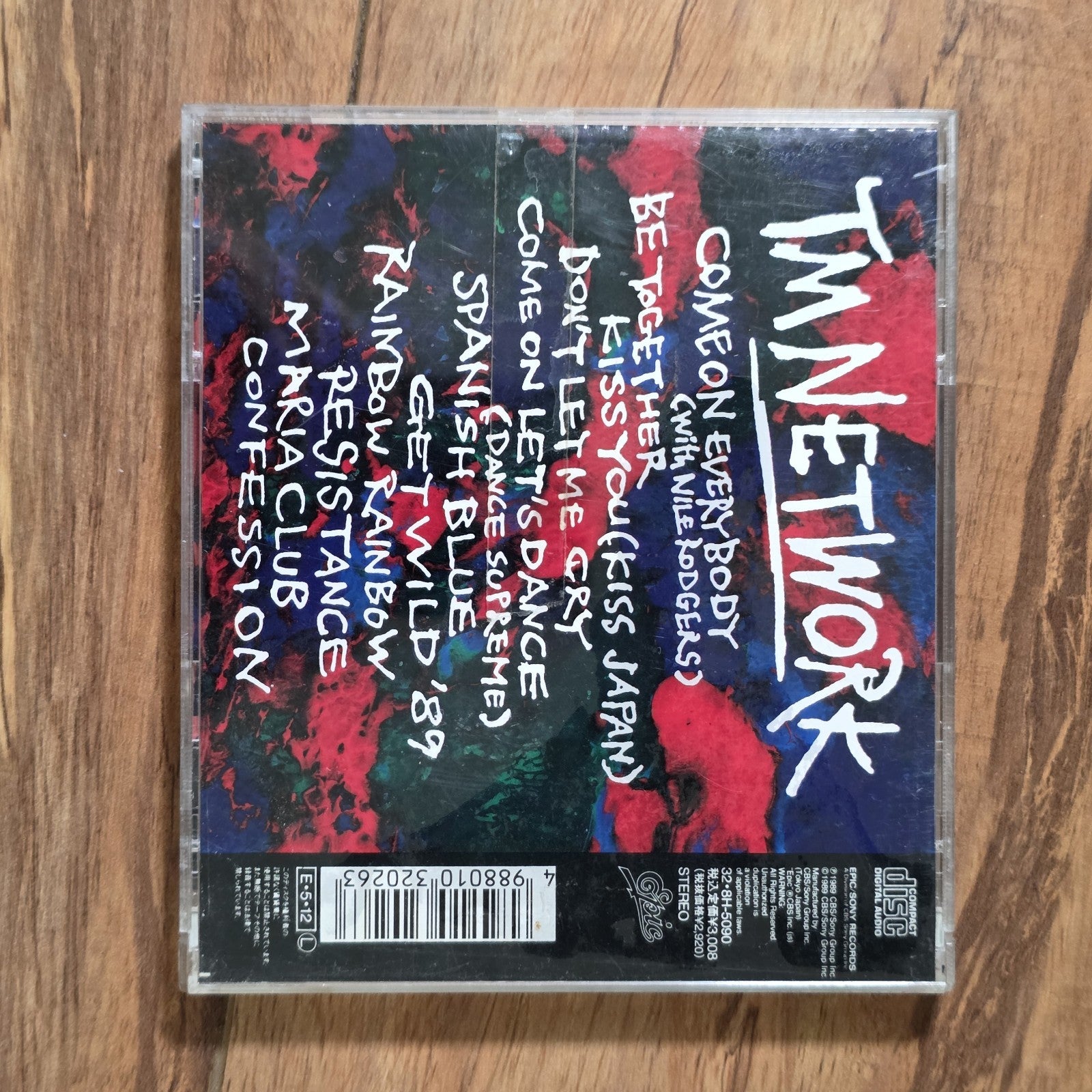 TM Network - Dress CD 1989 Epic Sony Japan City Pop Tetsuya Komuro