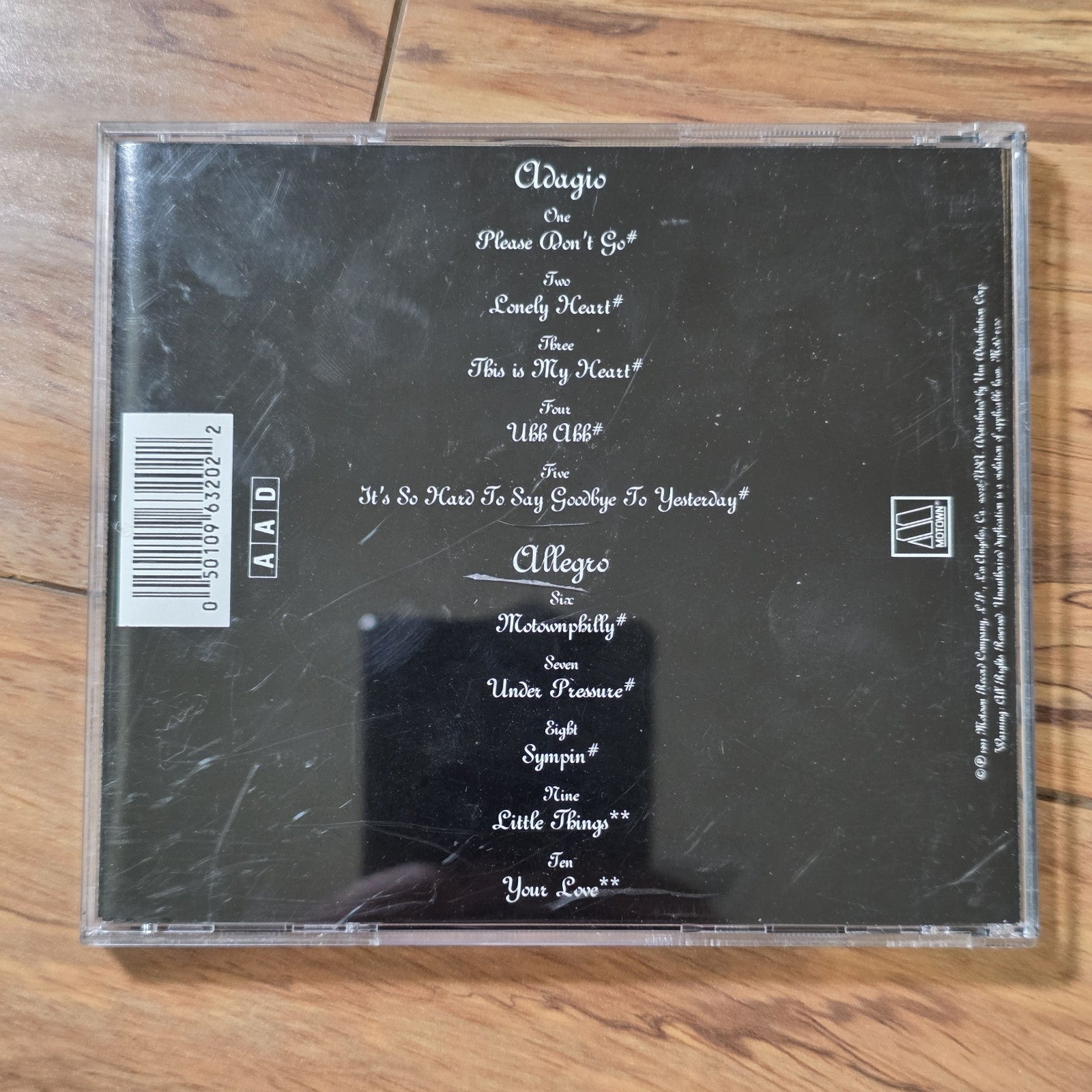 Boyz II Men - Cooleyhighharmony CD Album 1991 Motown R&B Soul New Jack Swing