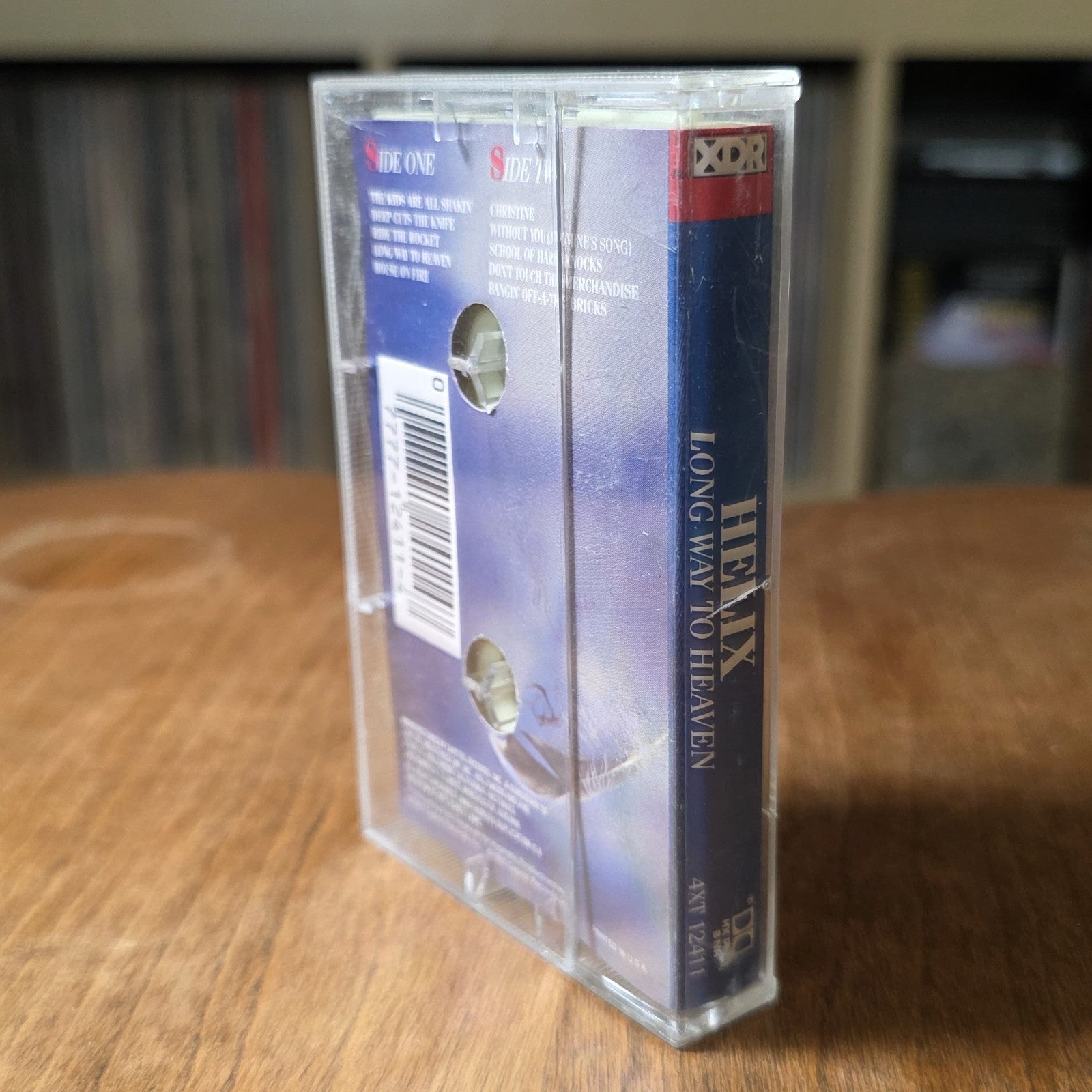 Helix - Long Way to Heaven Cassette Album 1985 Heavy Metal