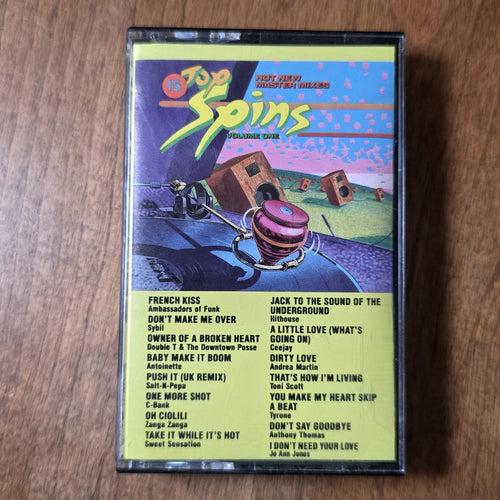 15 Top Spins - Various Artists Compilation 1992 Hip Hop Cassette Salt N Pepa